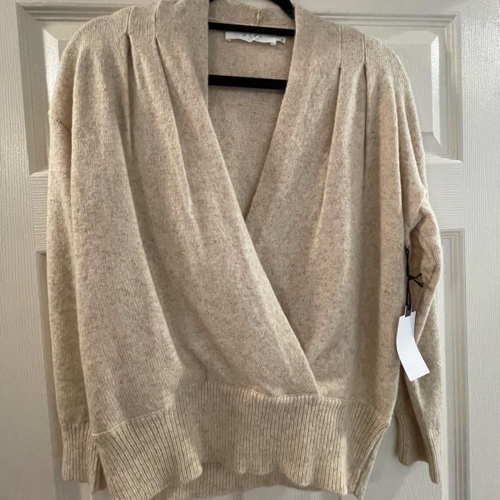 ASTR cream sweater